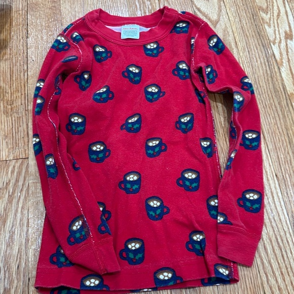 Hanna Andersson Hot Cocoa Pajama Top (only) Size 5 - Picture 1 of 3